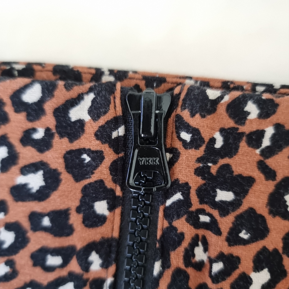 Free People Animal Print Biker Shorts - Size Medium - Picture 4 of 8